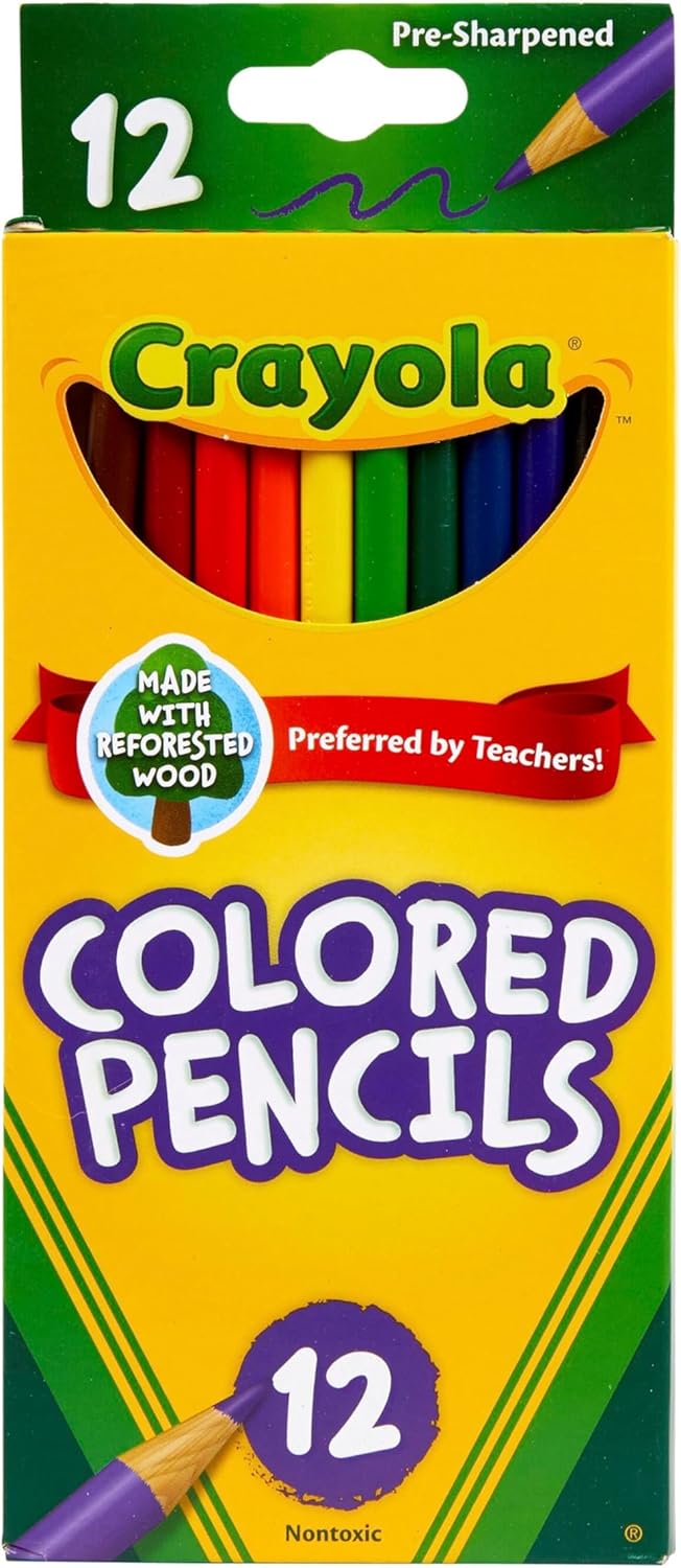 12 Colored Pencils