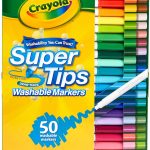 50 Supertips Washable Markers