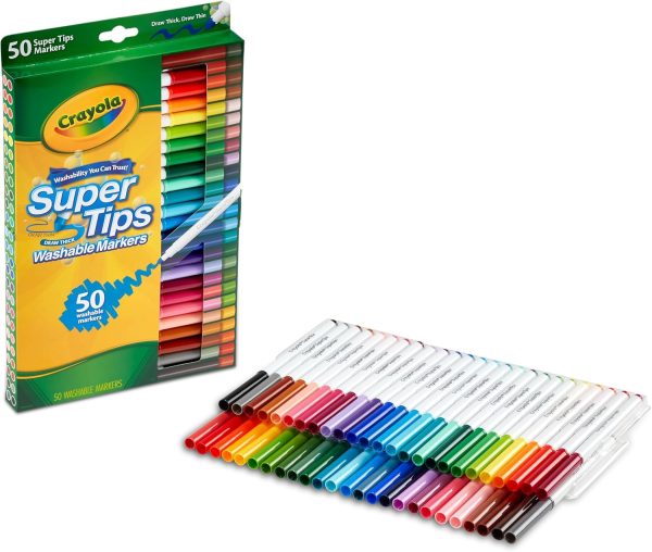 50 Supertips Washable Markers - Image 3