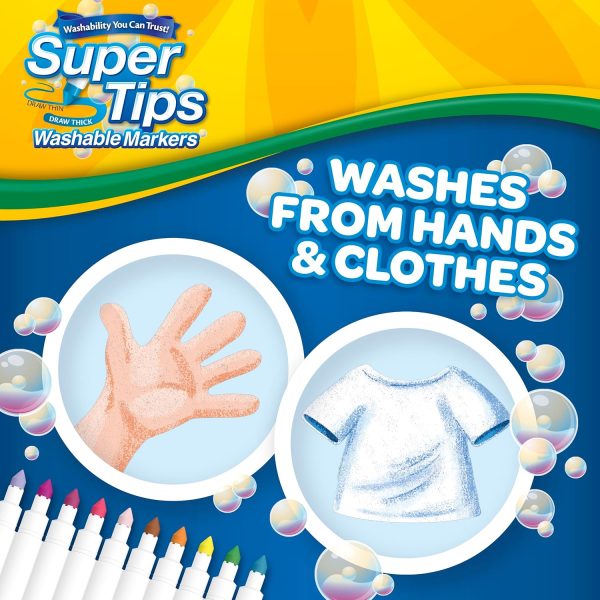 50 Supertips Washable Markers - Image 4