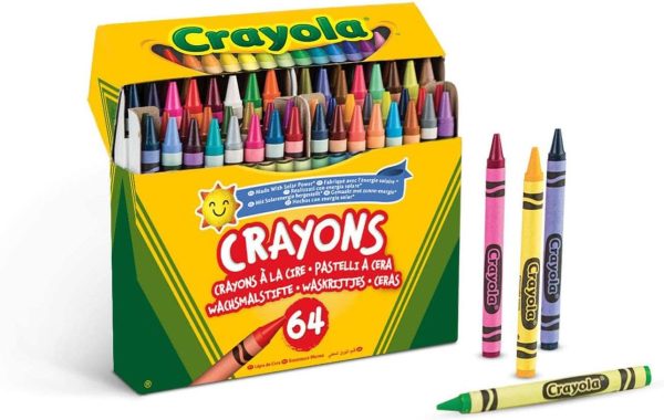 64 Wax Crayons