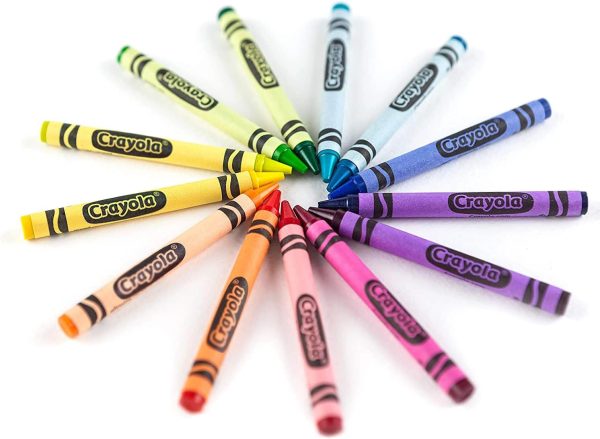 64 Wax Crayons - Image 4