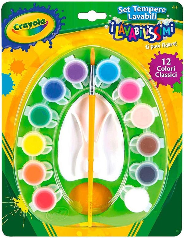 Children's Washable Paint Set with Brush