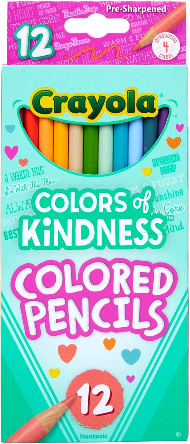 Colours of Kindness 12 Pencils