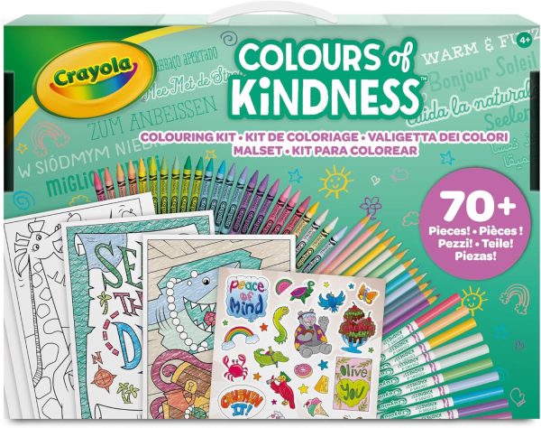 Colours of Kindness Art Case - 70+ Pieces of Colouring Fun