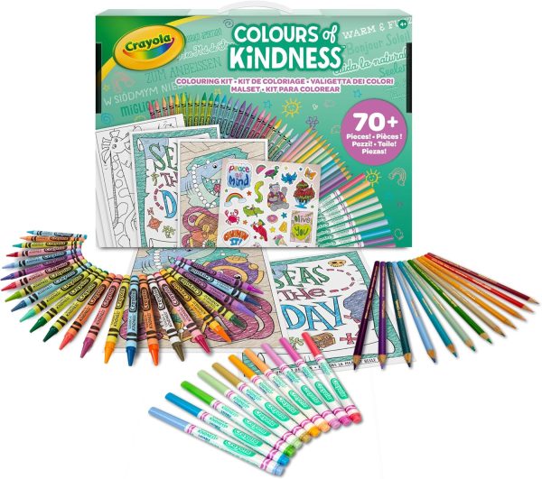 Colours of Kindness Art Case - 70+ Pieces of Colouring Fun - Image 2