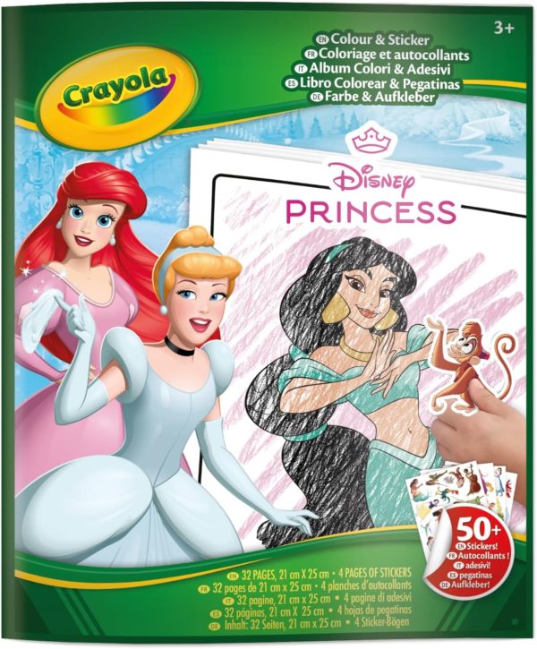 Disney Princess Color & Sticker Pad - Image 3