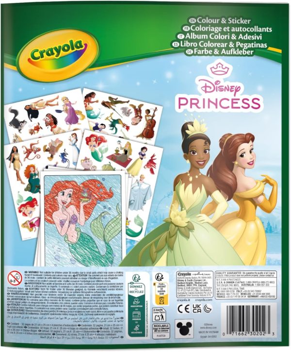 Disney Princess Color & Sticker Pad - Image 4