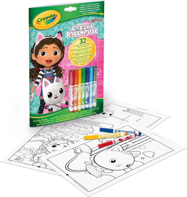 Gabby's Dollhouse Activity & Coloring Pad - Image 2