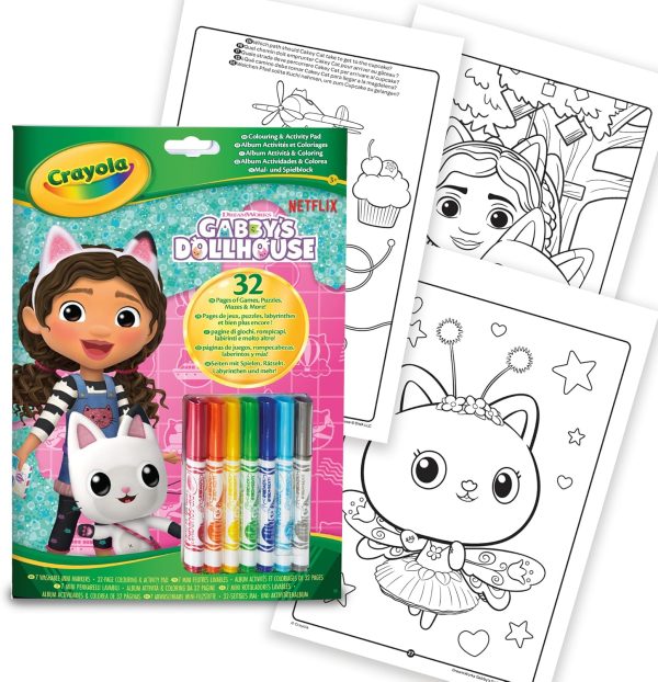 Gabby's Dollhouse Activity & Coloring Pad - Image 3