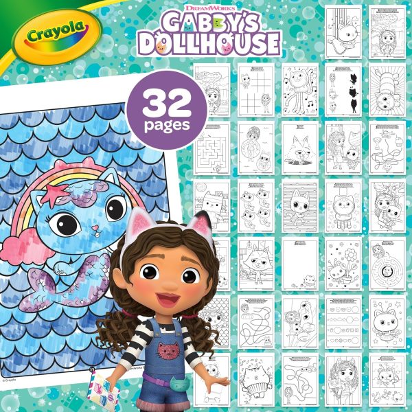 Gabby's Dollhouse Activity & Coloring Pad - Image 5