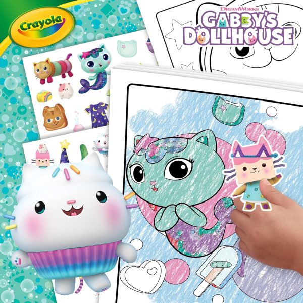 Gabby's Dollhouse Colouring with Sticker Kit - Image 3