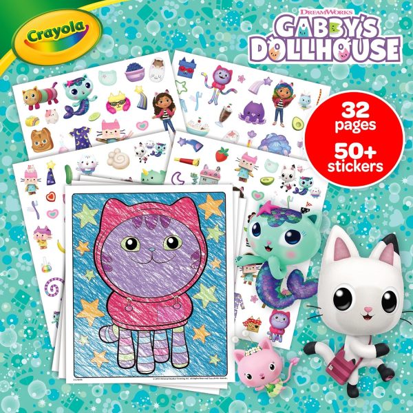 Gabby's Dollhouse Colouring with Sticker Kit - Image 5