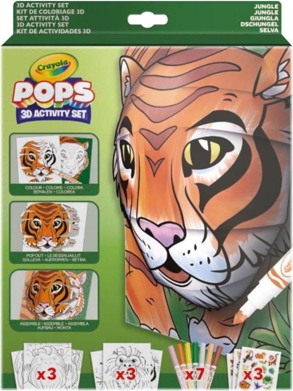 Jungle Pops Color & Activity Set