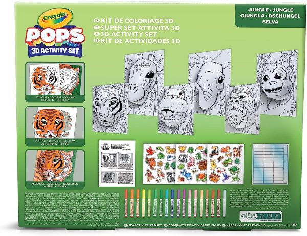 Jungle Theme POPS 3D Super Activity Set - Image 3