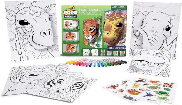 Jungle Theme POPS 3D Super Activity Set - Image 2