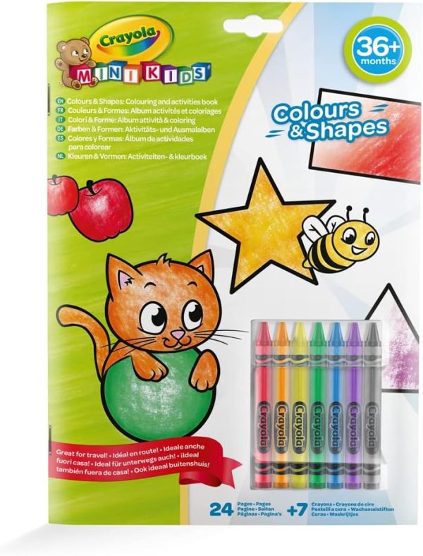 Mini Kids Color'N Shape Activity Book