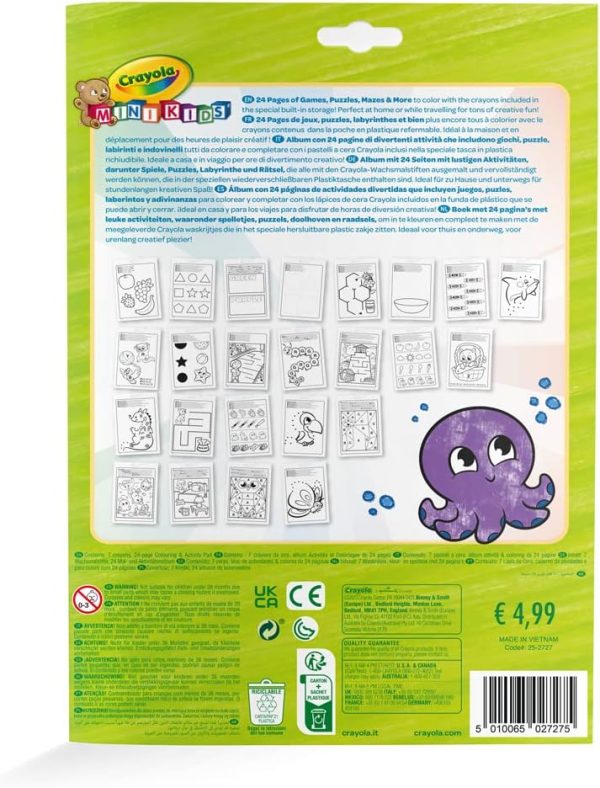 Mini Kids Color'N Shape Activity Book - Image 3