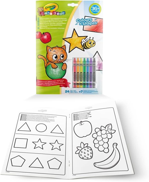 Mini Kids Color'N Shape Activity Book - Image 2