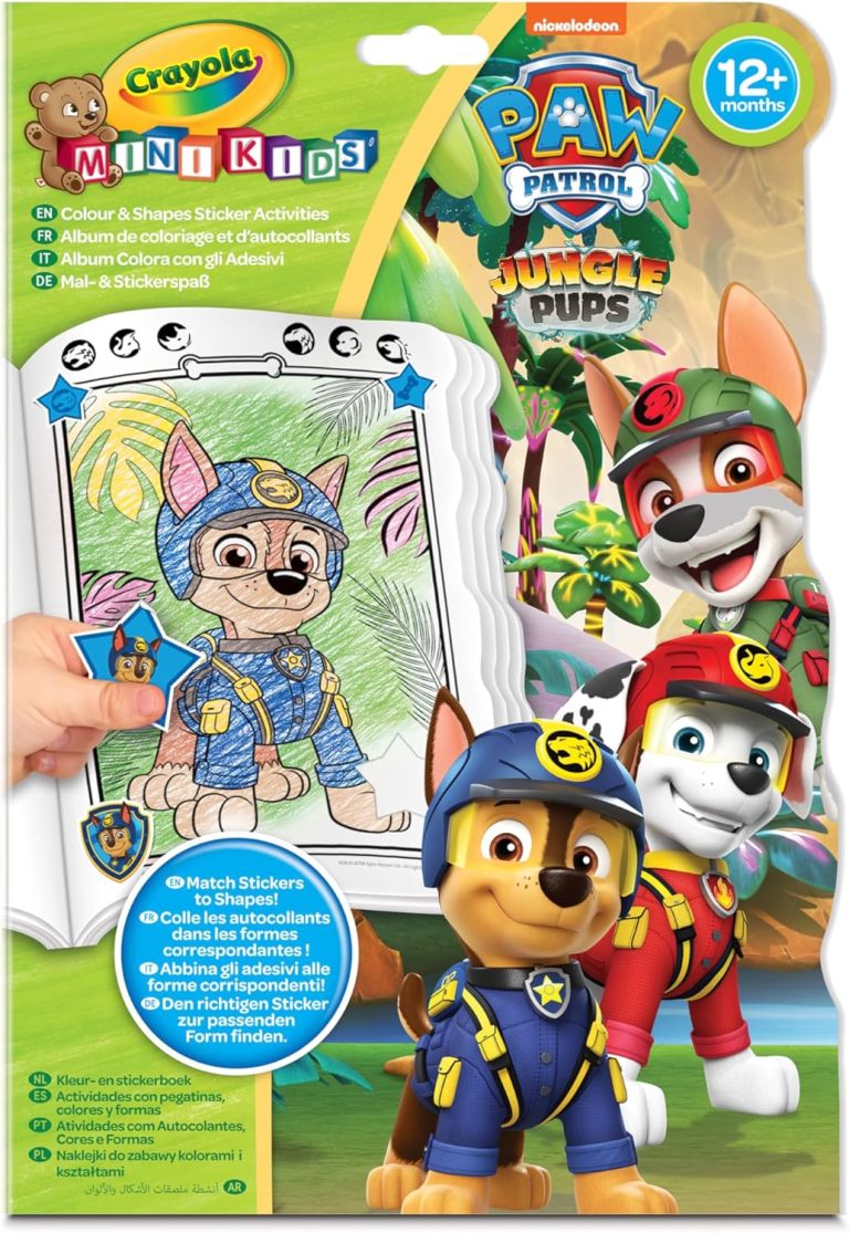 PAW Patrol Mini Kids Shapes and Colours Activity Book