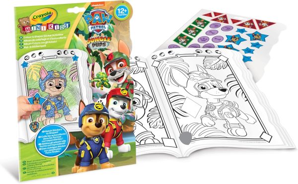 PAW Patrol Mini Kids Shapes and Colours Activity Book - Image 2