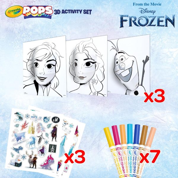 Pops Color & Activity set - Disney Frozen - Image 3