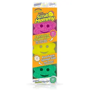 Scrub Mommy Power Flower 3 Piece