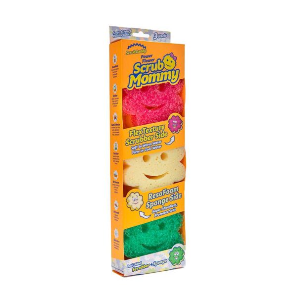 Scrub Mommy Power Flower 3 Piece - Image 3