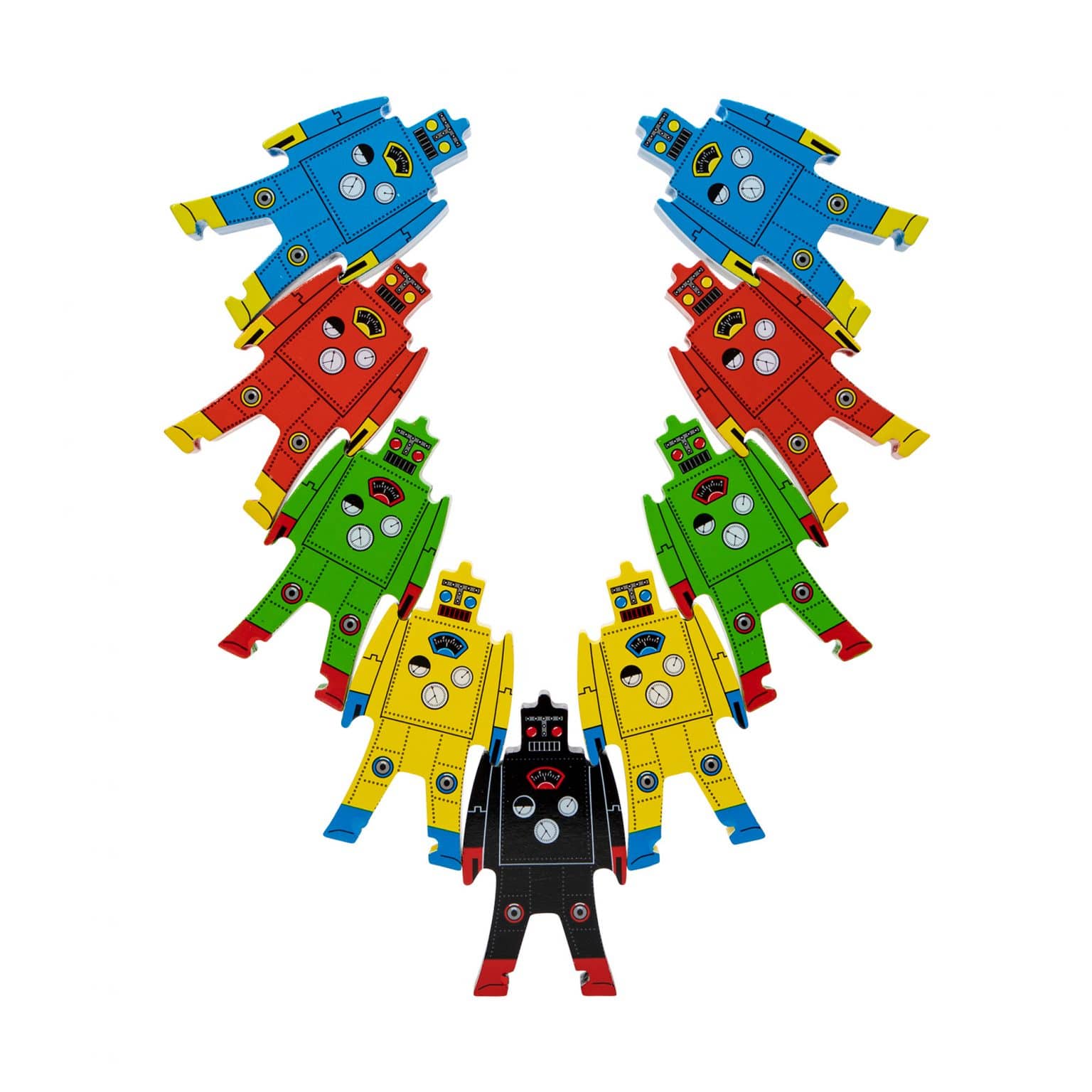 Wooden Stacking Robots - Image 3